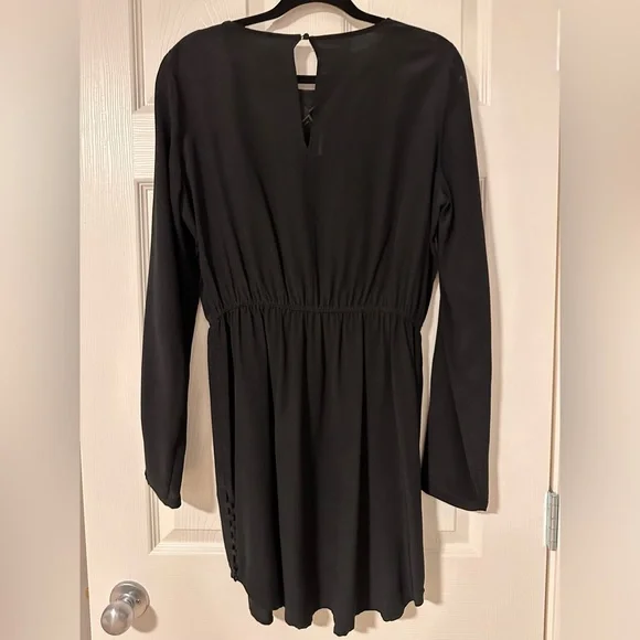 Silk dress sz L - Picture 2 of 5